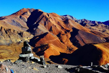 Himalaya Dağları Tibet'te   