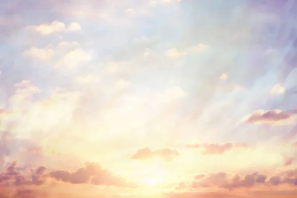 Yaratıcı Suluboya Arka Plan Dramatik Bulutlu Gökyüzü Fantastik Renkli Cennet — Stok fotoğraf