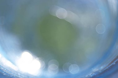 bulanık lens flare arka plan, beyaz ve mavi ışık