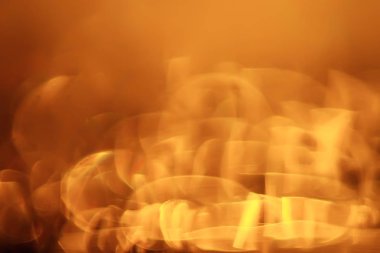 Altın bokeh ışıkları ile soyut sihirli doku, fantezi arka plan bulanık.   