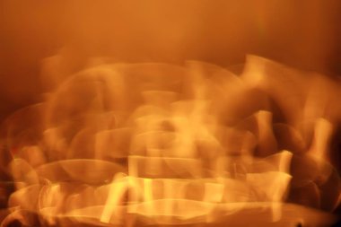 Altın bokeh ışıkları ile soyut sihirli doku, fantezi arka plan bulanık.   