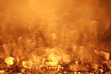 Altın bokeh ışıkları ile soyut sihirli doku, fantezi arka plan bulanık.   