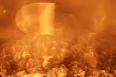 Altın bokeh ışıkları ile soyut sihirli doku, fantezi arka plan bulanık.   