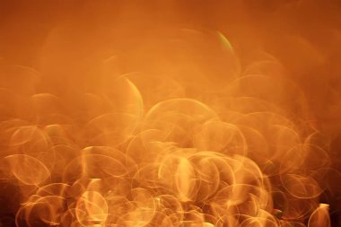 Altın bokeh ışıkları ile soyut sihirli doku, fantezi arka plan bulanık.   