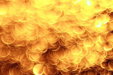 Altın bokeh ışıkları ile soyut sihirli doku, fantezi arka plan bulanık.   