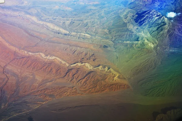 pitoresk dağlar manzara havadan görünümü 