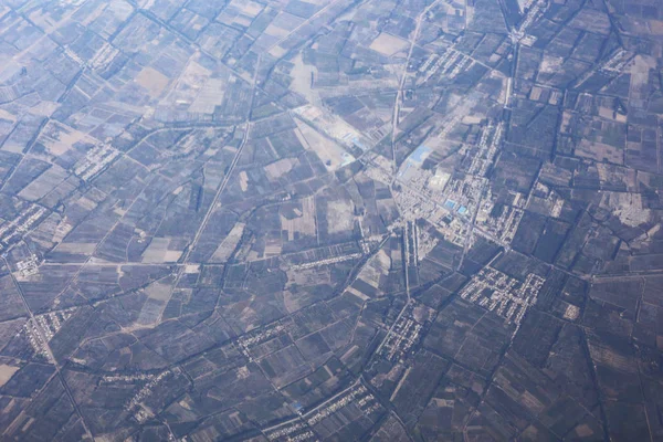 Luchtfoto Van Pittoreske Landelijke Omgeving — Stockfoto