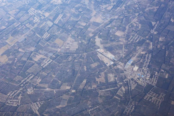 Luchtfoto Van Pittoreske Landelijke Omgeving — Stockfoto