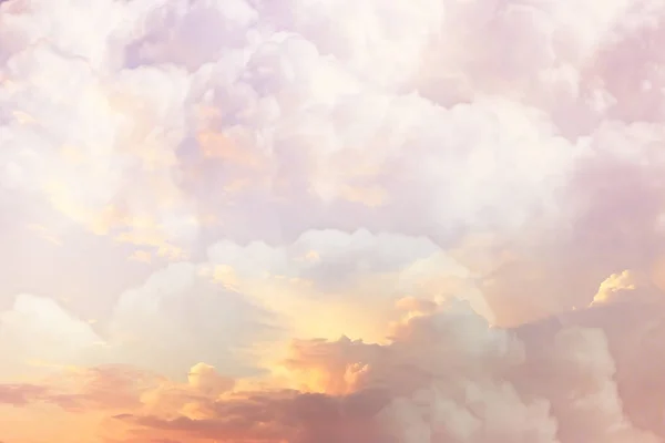 Creative Watercolor Background Dramatic Cloudy Sky Fantastic Colorful Cloudscape — Stock Photo, Image