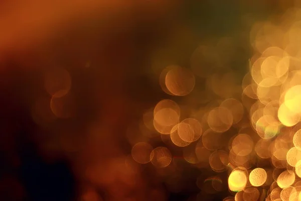 Abstracte Magische Textuur Met Gouden Bokeh Lichten Fantasie Wazig Achtergrond — Stockfoto