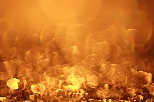 Altın bokeh ışıkları ile soyut sihirli doku, fantezi arka plan bulanık.   