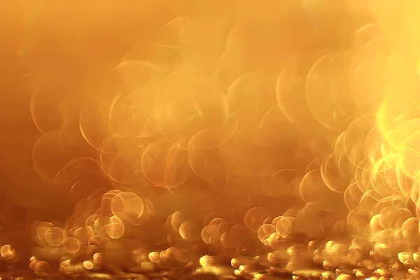 Abstract Magic Texture Golden Bokeh Lights Fantasy Blurred Background — Stock Photo, Image
