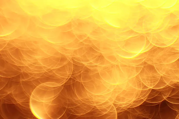 黄金ボケ ライトと抽象的な魔法テクスチャ ファンタジーぼやけて背景 — ストック写真