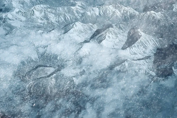 Aerial View Picturesque Mountains Landscape Royalty Free Stock Images