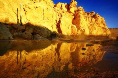 sıcak termal kaynakları