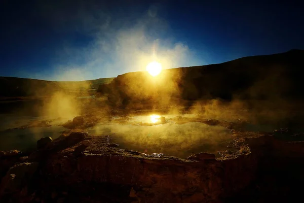 Hot thermal springs — Stock Photo, Image