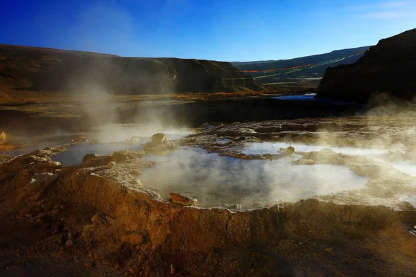 hot thermal springs