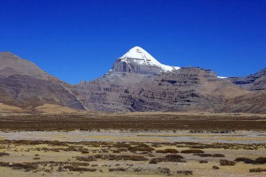 Tibet'te kutsal Mount Kailash   