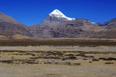 Himalaya Dağları Tibet'te   