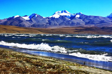 Tibet'te kutsal Mount Kailash   