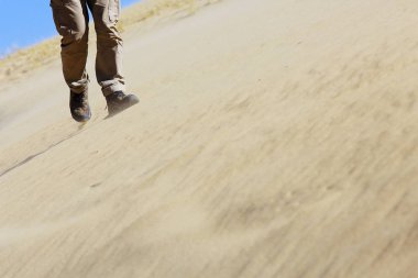 Çölde Yürüyen Adam 