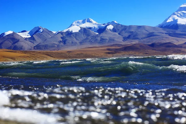 Himalaya Dağları'nda kutsal Gölü