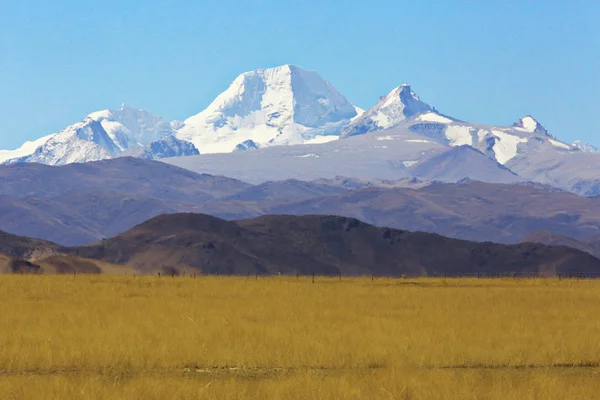 Landschaft des Himalaya-Gebirges — Stockfoto
