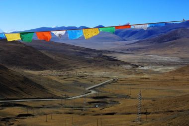 Himalaya Dağları'nda kutsal Gölü