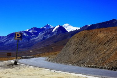 Himalaya Dağları'nın peyzaj 