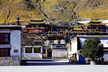 eski şehir, Tibet, Çin geleneksel yapılar