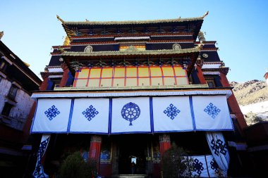 eski şehir, Tibet, Çin geleneksel yapı