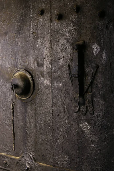 Porta Antiga Tradicional Edifício Antigo Tibete — Fotografia de Stock