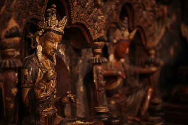 Budist tapınağı heykeli  