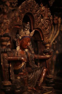 Budist tapınağı heykeli  