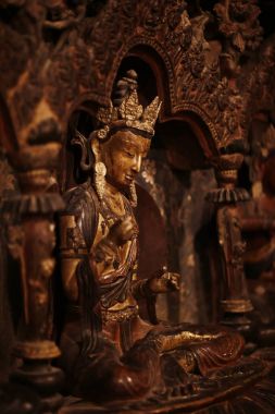 Budist tapınağı heykeli  
