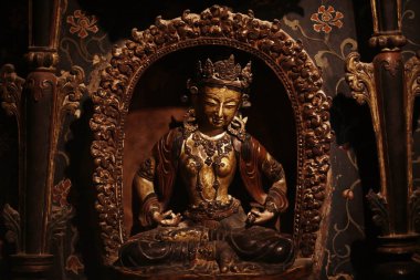 Budist tapınağı heykeli  