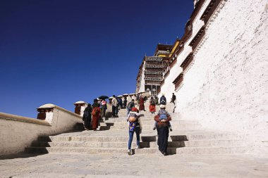 Potala Sarayı Lhasa   