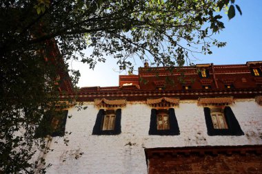 eski şehir, Tibet, Çin geleneksel yapı