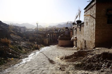 eski şehir Tibet, Çin'de görüntülemek