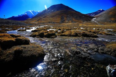 Himalaya Dağları'nın peyzaj 