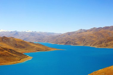 Himalaya Dağları'nda kutsal Gölü