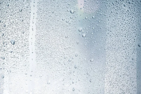Rain drops on window glass — Stock Photo, Image