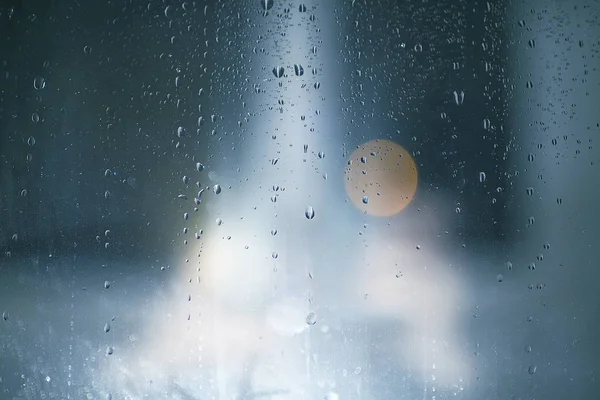 rain drops on window glass