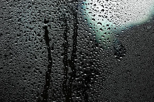 rain drops on window glass