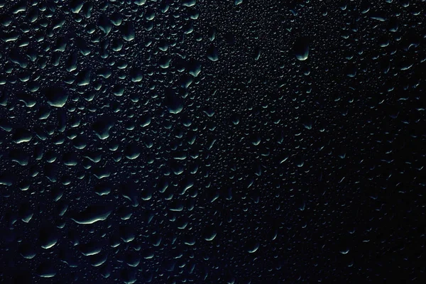 Rain drops on window glass — Stock Photo, Image