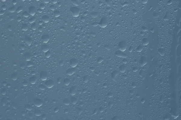 Rain drops on window glass — Stock Photo, Image