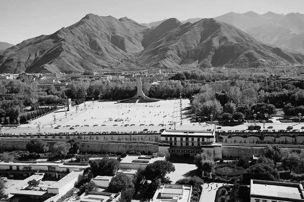 View Old City Tibet China — Stock Photo, Image