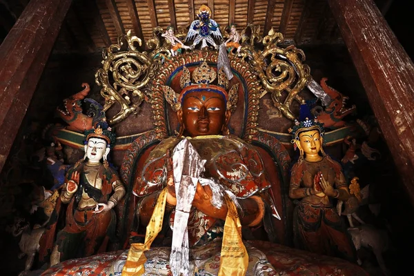 Buddhist statue in temple