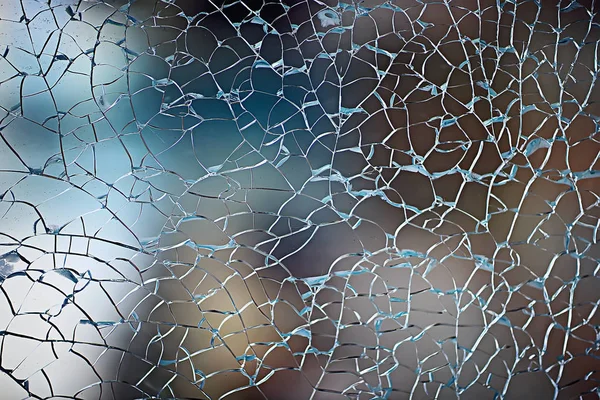 Rozbité sklo textura — Stock fotografie