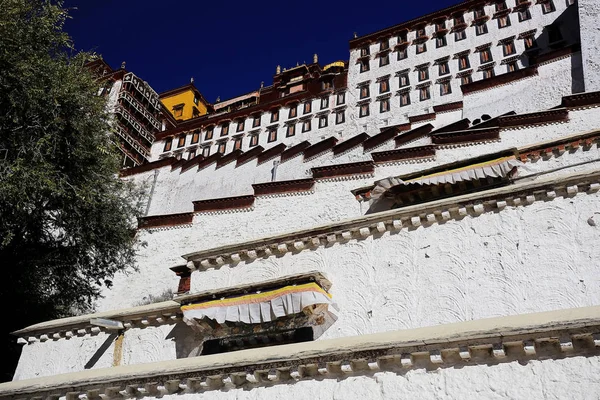 Potala palota-Lhasa — Stock Fotó